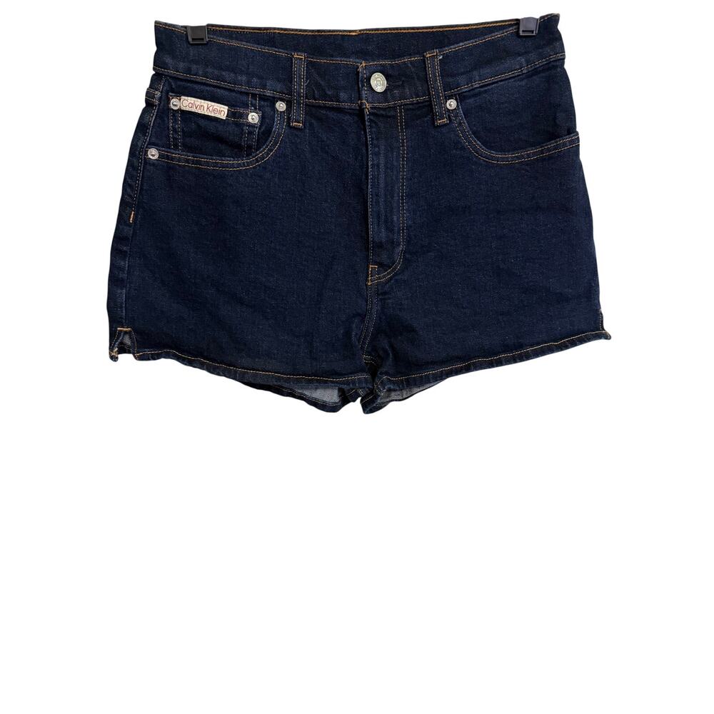 Calvin Klein Stretch High Rise Mini Short Womens Size 29